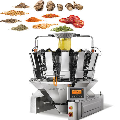 Kruidenpoeder Grond Spice 14 Hoofd Weeger Verpakkingsmachine Verticale afdichting Verpakkingsmachine