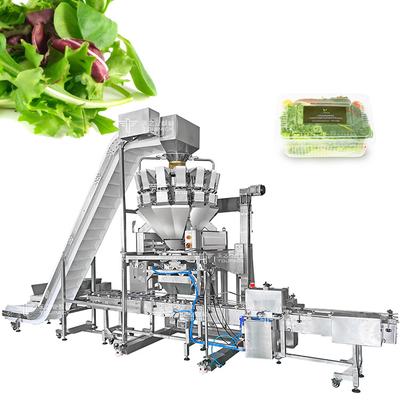 14 emmers Fruit and Vegetable Packaging Machine met Multihead Weigher