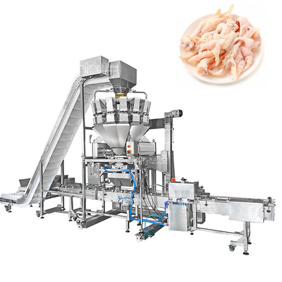 Automatische verse kippenklauw 14 hoofd weegmachine botloze kippenpoot weegmachine