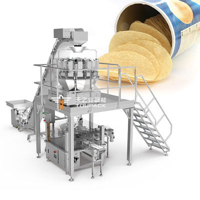 Chips Vacuüm stikstof metaal pot Graan Food Tin Can Sealer Popcorn Plastic Jar Tin Seal Machine
