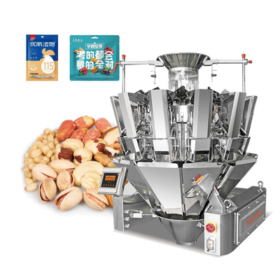 Automatische Koffiebonen Zaden Granule Stand Up Pouch Voorafgemaakte zak Doypack Filling Multihead Weighing Packaging Machine