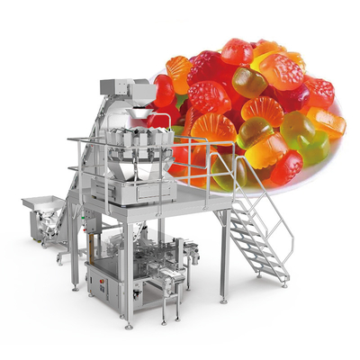Automatisch tellen Hard Candy Doypack Verpakkingsmachine Soft Candy Verpakkingsmachine Gummy Bear Candy Verpakkingsmachine