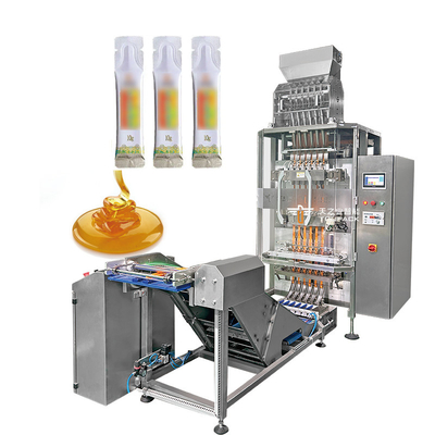 Automatische multi-lane verpakkingsmachine multi-purpose 3 in 1 koffie suiker gemengd poeder koffie stick verpakkingsmachine