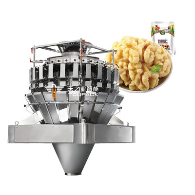 Multifunktioneel voorgebouwd zakverpakkingsapparaat 300BPM Hoogsnelheidspakket weegmachine voor zonnebloempitten en noten