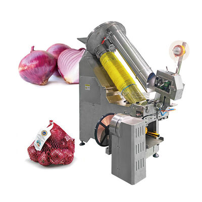 Automatisch 0,5 kg-5 kg ​​netzakverpakkingssysteem met knippen en etiketteren