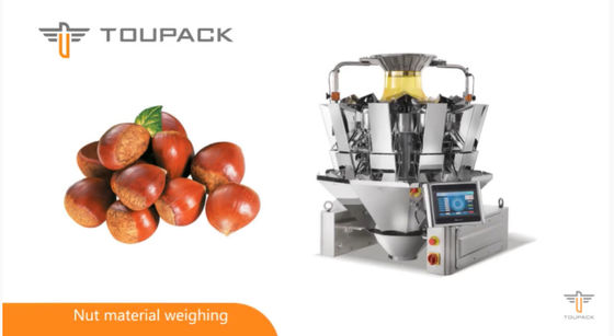 PLC Machine van de de Notenverpakking van de Computercontrole 80WPM 2.5L 14 Hoofden