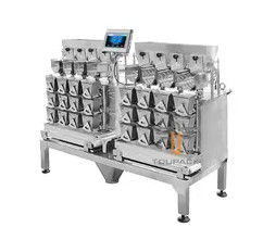 Snel 60P/M Hoofd Multi Hoofd Wegende Machine 8 voor Kleverig Voedsel