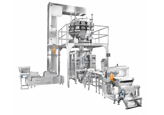 70 Zakken/Min Intelligent Weigh Filler Packaging-Machine