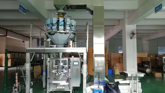 De Verticale van het de Wegersvoedsel van de Verpakkende Machinemultihead van VFFS Autovorm vult het Verzegelen