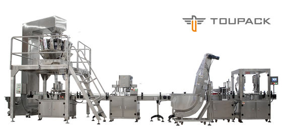Lineaire de Wegersmachine van de roestvrij staal Bulkkorrel 8.0L voor Voedsel