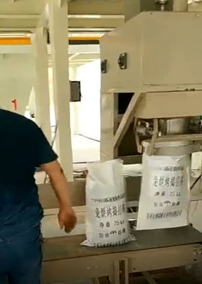 70 Zakken/Min Powder Weighing And Filling-de Goederen Verpakkend Systeem van de Machinekorrel