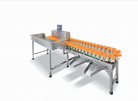 Van de de Wegersverpakking van roestvrij staalmultihead de Machine Sorterend Materiaal