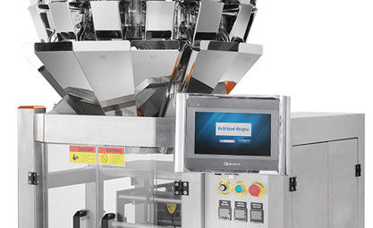 1.6L 10 van de Hoofden het Wegen en Verpakking Machine allen in Één Gedeeld Controlemechanisme For Food Industry