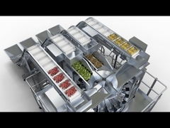 Gedroogd fruit 4-in-1 gemengde producten multihead weger verpakkingsmachine