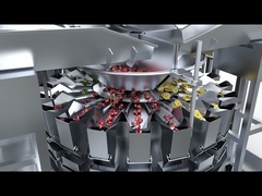 verpakkingsmachine voor dadels, chips, snoep, koffie, bonen, rijst en andere korrelige voedingsmiddelen.