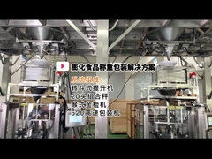 TOUPACK Automatisch weeg- en verpakkingssysteem voor gepofte voedingsmiddelen