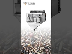 Multi-materialen 2,5 kg diervoeding verpakkingsmachine met multihead weger