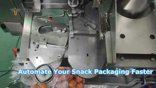 Automatische tapezaksluitmachine voor fruit en groenten